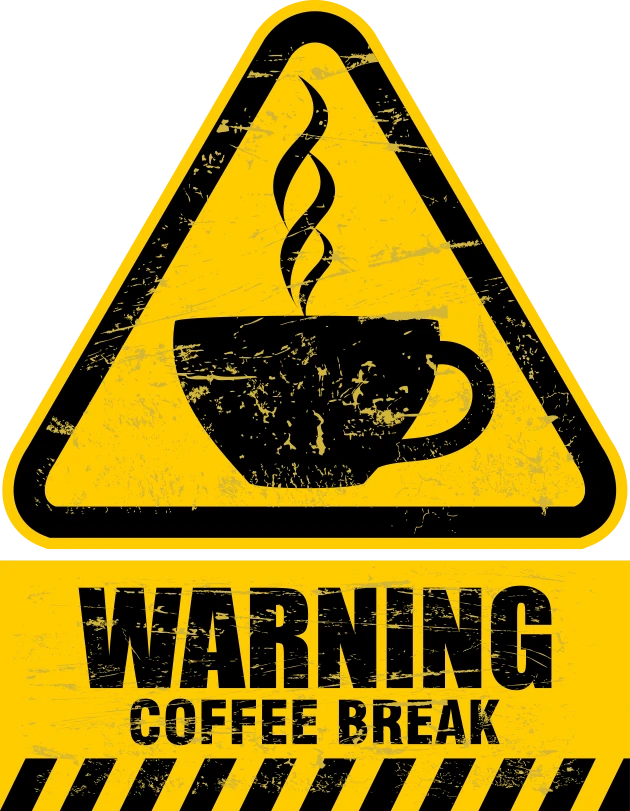 Upozorenje, pauza za kafu fun house